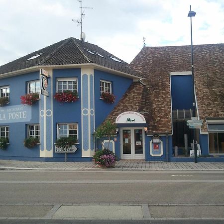 Hotel Restaurant De La Poste Mulhouse Ottmarsheim Bantzenheim Dış mekan fotoğraf