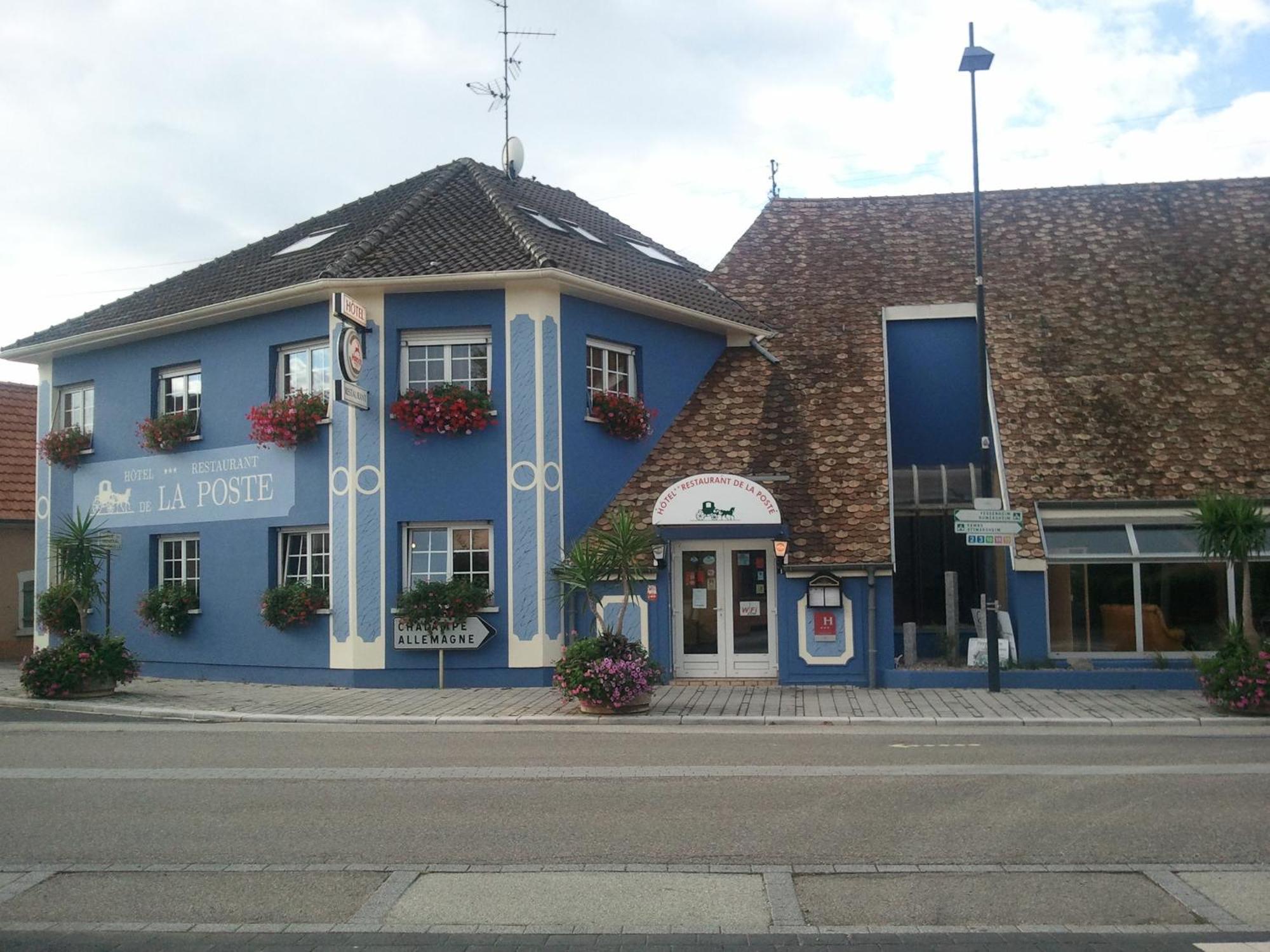 Hotel Restaurant De La Poste Mulhouse Ottmarsheim Bantzenheim Dış mekan fotoğraf