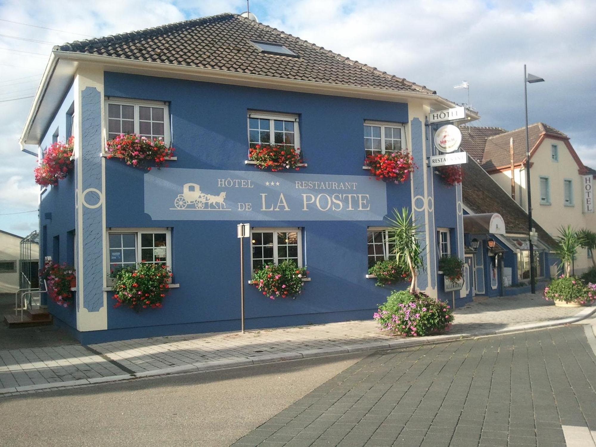 Hotel Restaurant De La Poste Mulhouse Ottmarsheim Bantzenheim Dış mekan fotoğraf