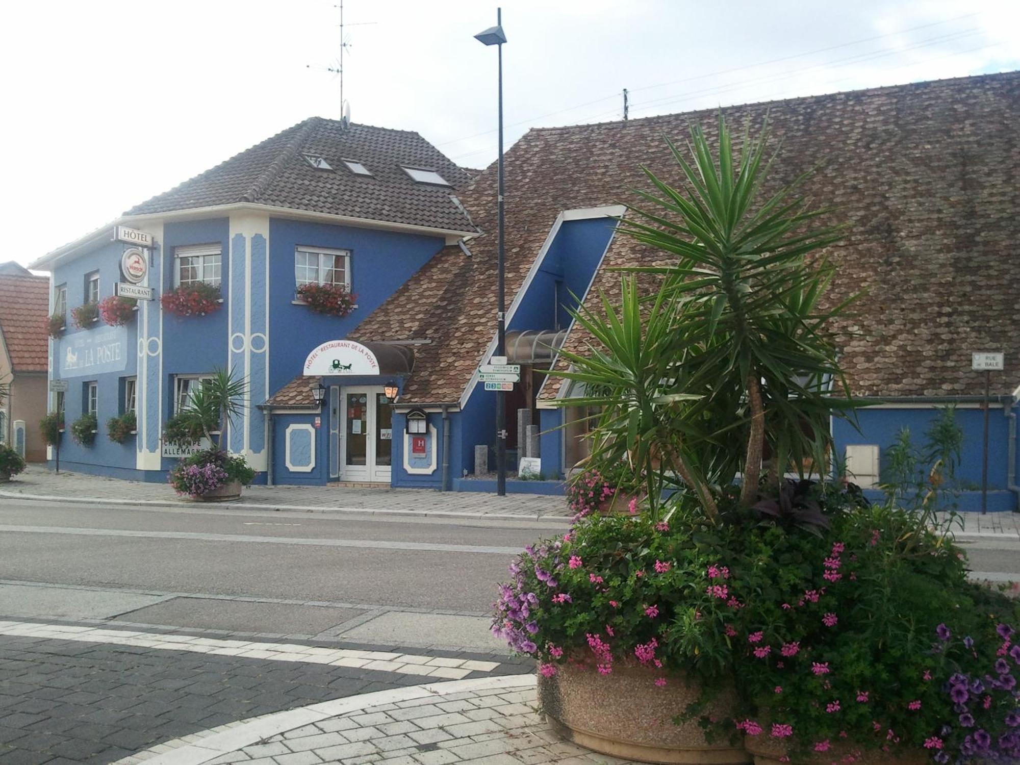 Hotel Restaurant De La Poste Mulhouse Ottmarsheim Bantzenheim Dış mekan fotoğraf