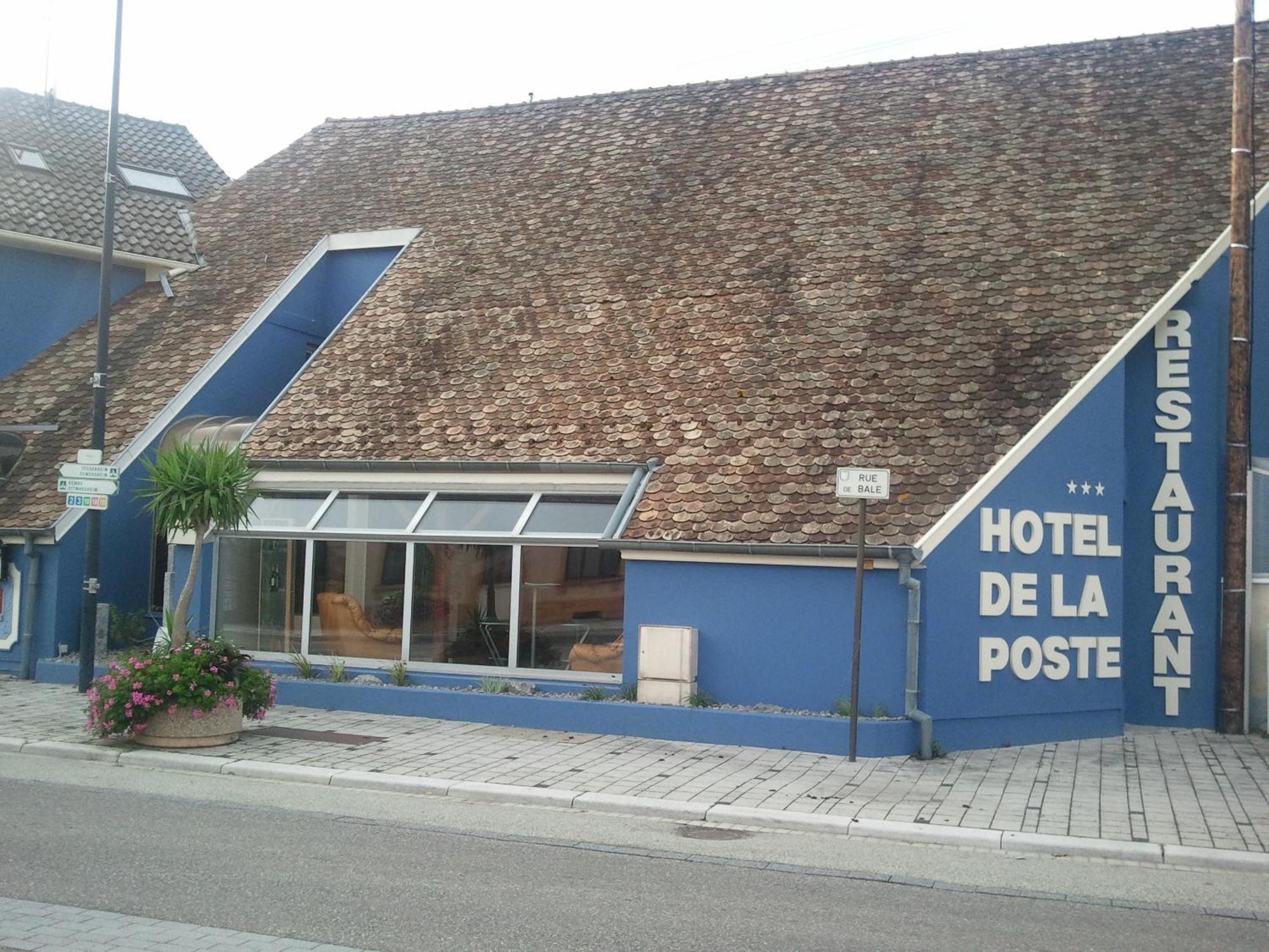 Hotel Restaurant De La Poste Mulhouse Ottmarsheim Bantzenheim Dış mekan fotoğraf